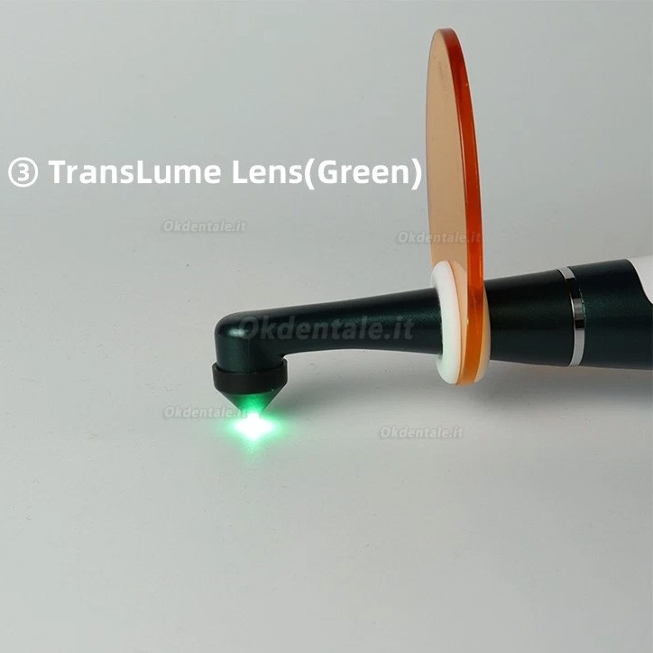 Lampada di polimerizzazione dentale a LED senza fili con punta micro-polimerizzata magnetici